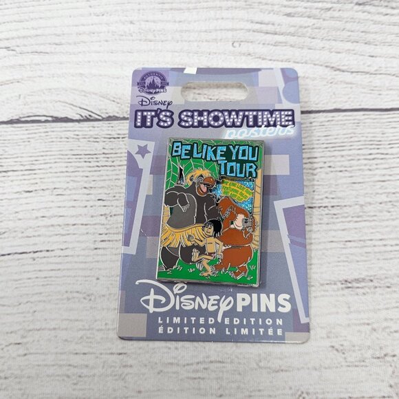 NEW! Disney Parks It’s Showtime Poster Jungle Book Mowgli Limited Edition 1500 P - Picture 1 of 2